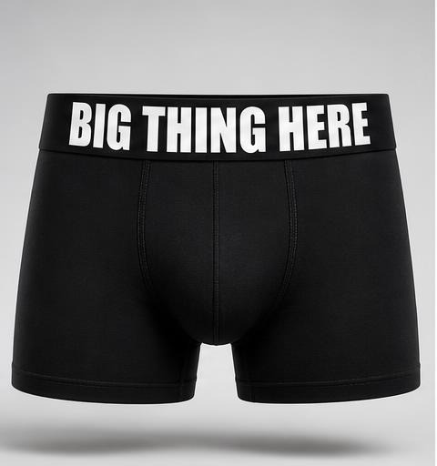 BIG THING HERE — black front view