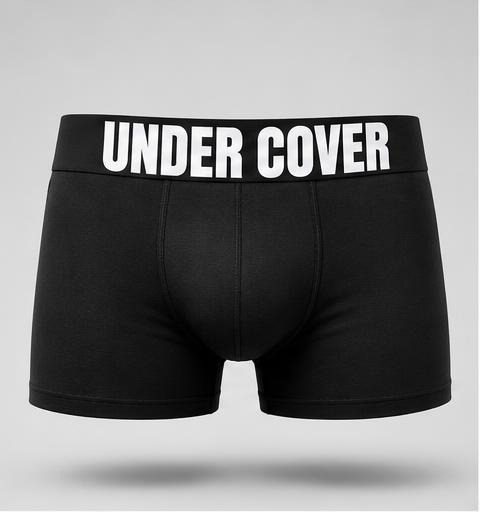 UNDER COVER — black front view