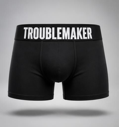 TROUBLEMAKER — black front view